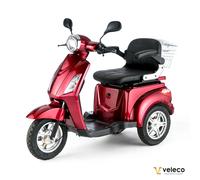 Scooter elettrico 3 ruote Disabili Anziani 12km/h 900W VELECO ZT15
