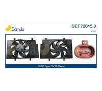 Elettromotore Ventola Radiatore Sando SEF72015.0 per Ford