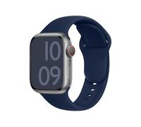 ELETTRONEO C1A Cinturino per Apple Watch Ultra 3 2 49mm, Serie 11 10 46mm, 9 8 7 45mm 41mm, SE 6 5 4 44mm 40mm, 3 2 1 42mm 38mm Donna Uomo Band Bracciale Sport Silicone, Blu Fossa delle Marianne