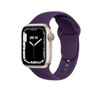ELETTRONEO C1B Cinturino per Apple Watch Ultra 3 2 49mm, Serie 11 10 46mm, 9 8 7 45mm 41mm, SE 6 5 4 44mm 40mm, 3 2 1 42mm 38mm Donna Uomo Band Bracciale Sport Silicone, Viola Imperiale
