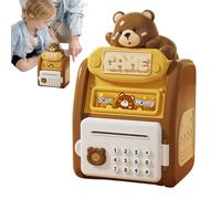 Elettronica per,con Codice Segreto Elettronica Automatico Giocattolo - Scatola di Risparmio Cartoon per Argento | per Adolescenti Regali di Natale Compleanno Stoccaggio Argento