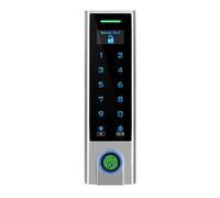 Elettronica, Serratura Smart con codice e WiFi, Serratura intelligente con display - telecomando con smartphone