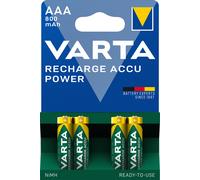 Elettronica - Vari - Blister 4 Batterie Ricaricabili Mini Stilo Aaa 800 Mah