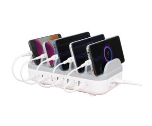 Elettronica - Vari - Docking Station Stazione Di Ricarica 10 Porte Usb 120w