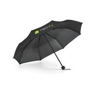 Elettronica - Vari - Ombrello Pieghevole Nero Con Logo Techly