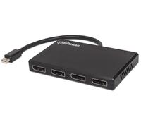 Elettronica - Vari - Splitter Hub Mini Displayport A 4 Porte Displayport Con Mst