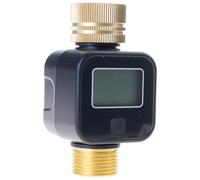 Elettronico con display LCD, monitoraggio rapido della velocità, basso consumo energetico, alloggiamento ABS, monitoraggio del consumo di acqua, allarme regolabile, flusso d'acqua