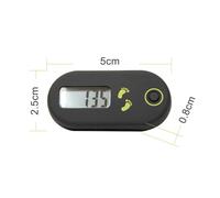 Elettronico Contapassi Macina Contachilometri Portatile S Universale 14g ABS