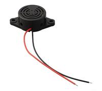 Elettronico DC Buzzer, 3-24V 100DB Allarme Industriale Suoneria Modulo Suono Continuo, Con Alloggiamento, Lunghezza Del Filo 11Cm, Temperatura Di Funzionamento Da -20 A 45 ℃