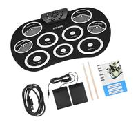 Elettronico Pieghevole Rolls Up Drum Set Pratica Pad Con Pedali E Bastoni Digitale Elettrico Drum Kit Per Principianti Elettronico Digitale Pieghevole Rolls Up Set