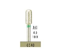 Elettroplaccato Super Fine Grip grind Zirconia CC40 Dental Diamond Bur HP 881/04
