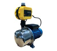 Elettropompa Autoadescante 1,5 HP Acciaio INOX Pompa con Presscontrol Autoclave
