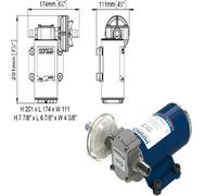 Elettropompa Automatica, Pompa Travaso Olio Gasolio, 15/30 LTM UP 3/4