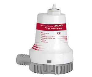 Elettropompa Europump II 1000 12 V pompa di sentina ad immersione