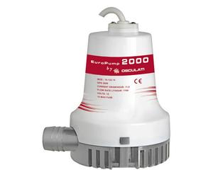 Elettropompa Europump II 2000 12 V Pompa di Sentina - 1 PZ Osculati - 16.122.14