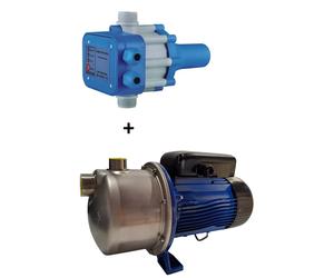 ELETTROPOMPA LOWARA BGM5/C E2 + PRESSCONTROL 1,5BAR HP 0,75 AUTOADESCANTE