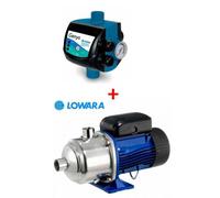 ELETTROPOMPA POMPA 3HM04P05M 3HM04 LOWARA + presscontrol GENYO 8A/F15 1,5 BAR