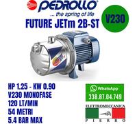 ELETTROPOMPA POMPA AUTOADESCANTE PEDROLLO FUTURE JETm 2A-2B-2C ST V230 MONOFASE