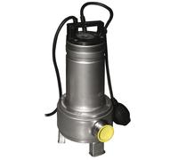 Elettropompa pompa per acque sporche 0,75 hp sommergibile portatile e automatica in acciaio inox LOWARA DOMO7VX