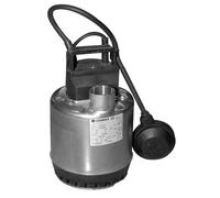 Elettropompa pompa per acque sporche 0,75 hp sommergibile portatile e automatica in acciaio inox LOWARA DOC3