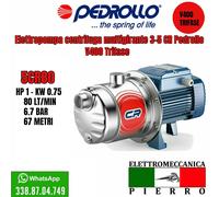 ELETTROPOMPA POMPA SILENZIOSA MULTIGIRANTE PEDROLLO 3-5CR V400 TRIFASE INOX