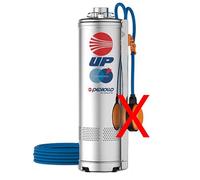Elettropompa pompa Sommersa 6” Monoblocco 1Hp UP2/4 380V Acqua Pulita Pedrollo