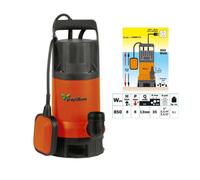 Elettropompa Pompa Sommersa Acque Sporche Fogna 850W Shark Papillon