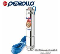 ELETTROPOMPA POMPA SOMMERSA PEDROLLO DAVIS VOLT 220 HP 1 PER POZZI DA 4"