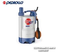 ELETTROPOMPA POMPA SOMMERSA TOP 3 VORTEX HP 0,75 VOLT 220 PEDROLLO ACQUE SPORCHE