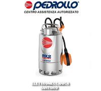 ELETTROPOMPA POMPA SOMMERSA VORTEX RXM 3/20 HP 0,75 V 220 PEDROLLO ACQUE SPORCHE