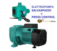 ELETTROPOMPA SALVASPAZIO AUTOADESCANTE SEMI SILENZIOSA + PRESS CONTROL 2 MODELLI