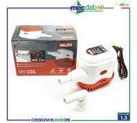 Elettropompa Sommergibile Acque Chiare 12V Automatica Es700a 1370846 Valex