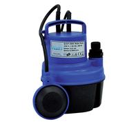 ELETTROPOMPA SOMMERGIBILE IN PVC 350 watt - 5000 litri/h - hp 0,47