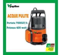 ELETTROPOMPA SOMMERGIBILE PAPILLON DOLPHIN ACQUE PULITE CHIARE POMPA SOMMERSA