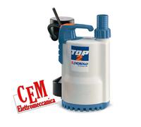 Elettropompa sommergibile TOP 2-GM Pompa sommersa 0,50 hp Galleggiante magnetico