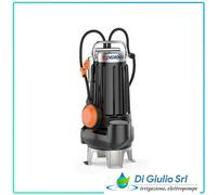 ELETTROPOMPA SOMMERGIBILE VXCm 15/45 VORTEX V220 HP1.5 PER ACQUE LURIDE