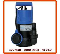 elettropompa sommersa acqua pompa ad a immersione acque chiare 400W sommergibile