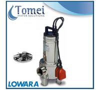 Elettropompa sommersa acque sporche DOMO15VX 1,1kW 230V Vortex c/Galleggi Lowara
