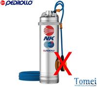 Elettropompa Sommersa Multigirante NK 8/3m 1,1kW 1,5Hp 230V con Cavo20m Pedrollo
