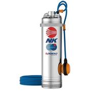 Elettropompa Sommersa Multigirante NK4/4m GE 0,75kW Cavo20 Galleggiante Pedrollo