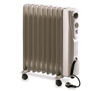 PLEINAIR Radiatore Termosifone Elettrico ad Olio Stufa portatile 9 elementi potenza 2000 Watt con Termostato - ERC2-2009