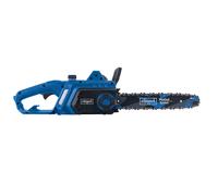 Scheppach Motosega elettrica ECS1600-1600W - lunghezza guida 41,5 cm | lunghezza di taglio max 34 cm - 15 m/s - lubrificazione automatica della catena