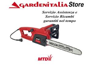 Elettrosega MTD mod.ECS 2000/40 - 2000 Watt - Motosega elettrica - barra cm 40