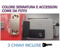 ELETTROSERRATURA PER CANCELLI CON TETTO VERNICIATA 11721 N7- - mm.60 DX (1172...