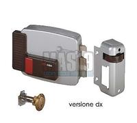 Serratura legno applicare elettrica 11610 cisa vern c.staccato+scr+pulsante e.mm