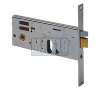 SERRATURA ELETTRICA DA INFILARE PER ALLUMINIO ART. E70 front.mm 16 / inter.mm 67