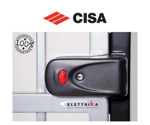 Elettroserratura Cisa Elettrika con pulsante art. 1A731