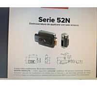 ELETTROSERRATURA da applicare x cancelli e portoni - UNIVERSALE - ISEO serie 52N
