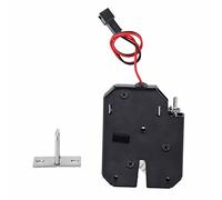 Elettroserratura DC 12V, Lucchetto Elettrico per Cassetti, Serratura Elettromagnetica Senza Interruttore di Rilevamento - Struttura in Acciaio Carbonio, Resistente e Adatta per