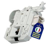 Elettroserratura per Porta della Lavatrice 16(6) A 250V con Contatti 3 x 6,3 mm AMP con Codice Originale 00623782 00627046 00638259 per Bosch per Siemens - PRODOTTO IN ITALIA - MONTERAL